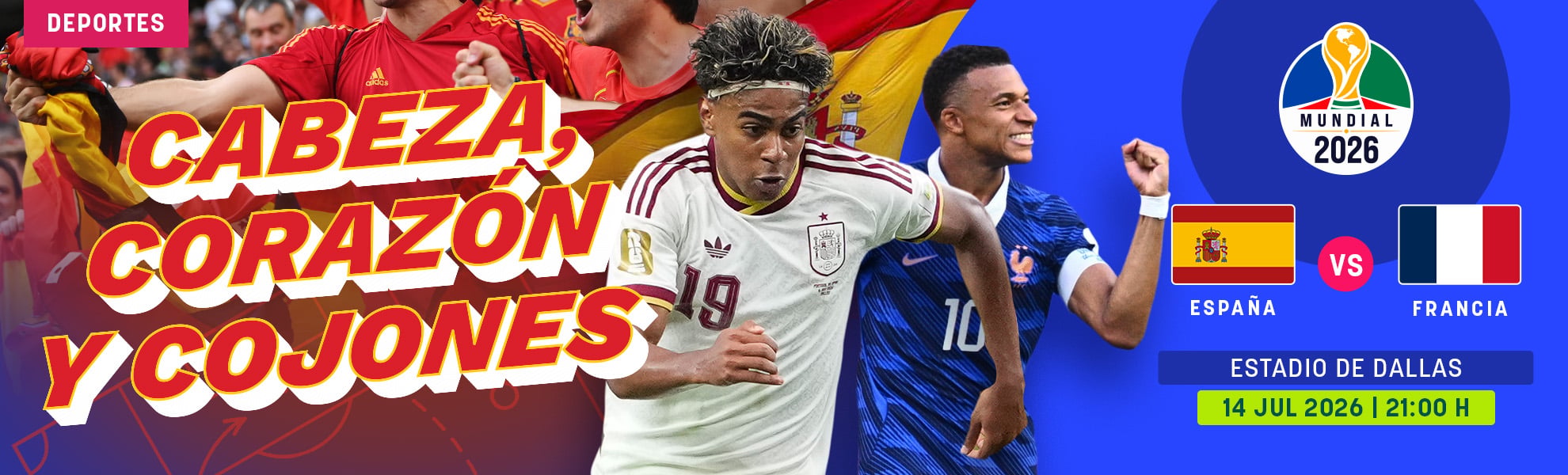 España - Francia: cabeza, corazón y cojones