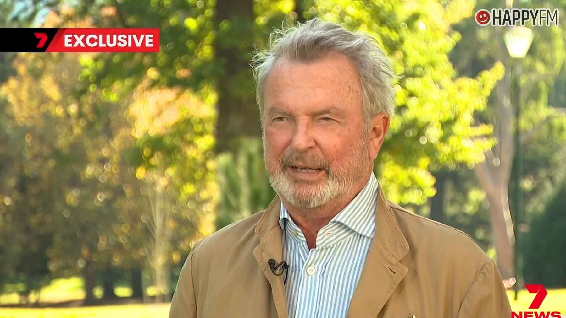 Así fue la última entrevista de Sam Neill antes de su muerte: Estaba desesperado y parecía que me iba a morir