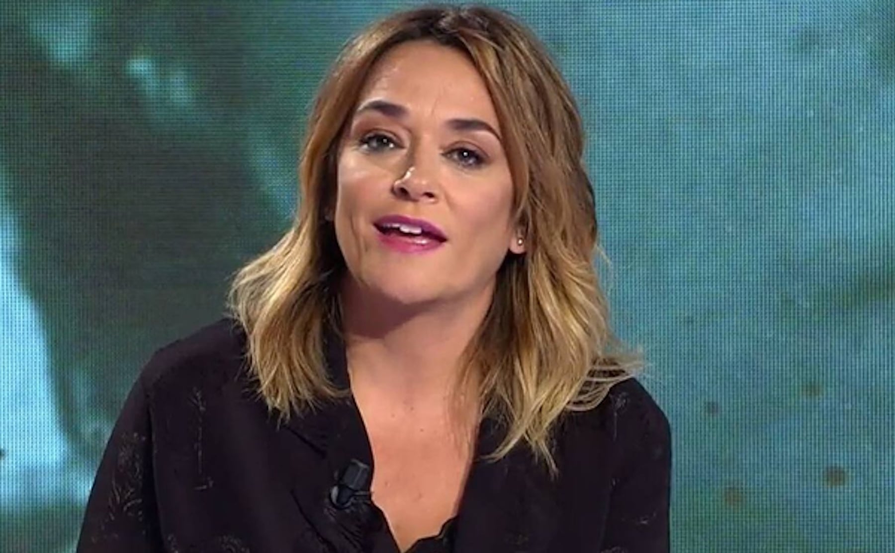 Toñi Moreno en televisión. (Foto: Mediaset)