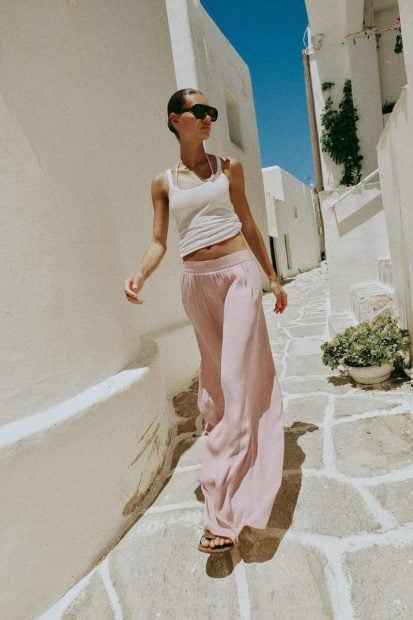 pantalones zara caidas