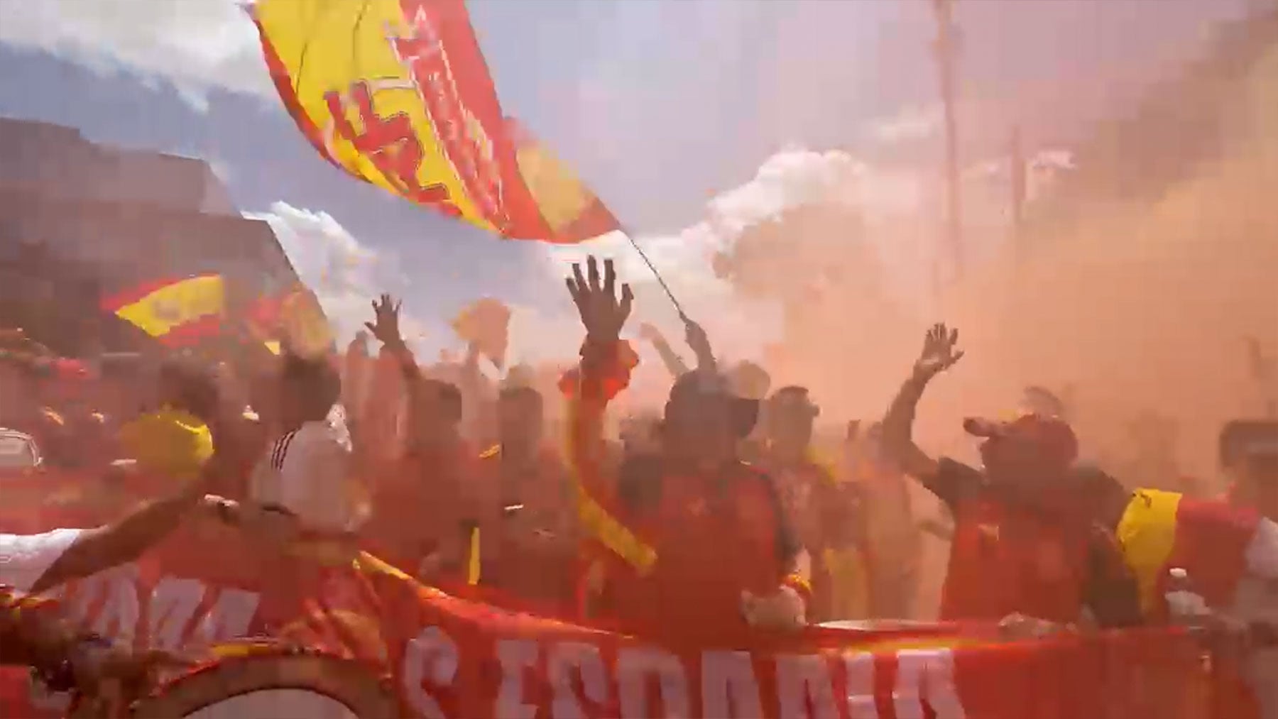 La afición española vuelve a tomar Dallas antes de la semifinal contra Francia