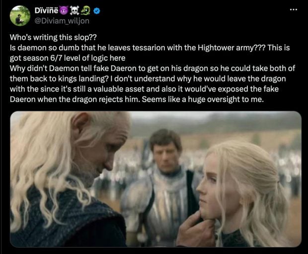 Comentario de un seguidor de la serie. (X)