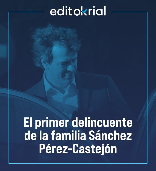 El primer delincuente de la familia Sánchez Pérez-Castejón