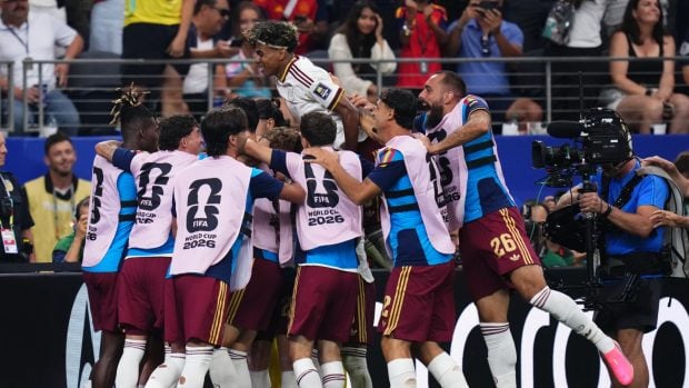 Espa&ntilde;a Francia Mundial
