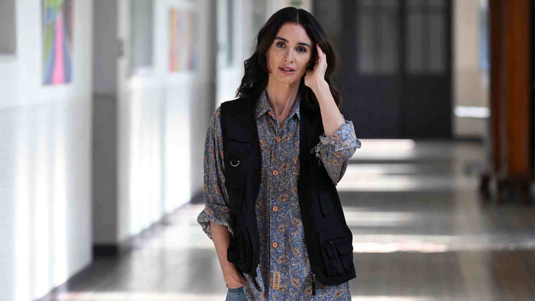 Paz Vega en una presentación en Madrid. (Foto: Europa Press)