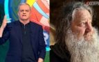 Ramón García en El Grand Prix y Raúl Pérez en una imagen de El mago del vino (RTVE/Mediaset).