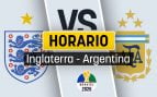 Inglaterra Argentina horario