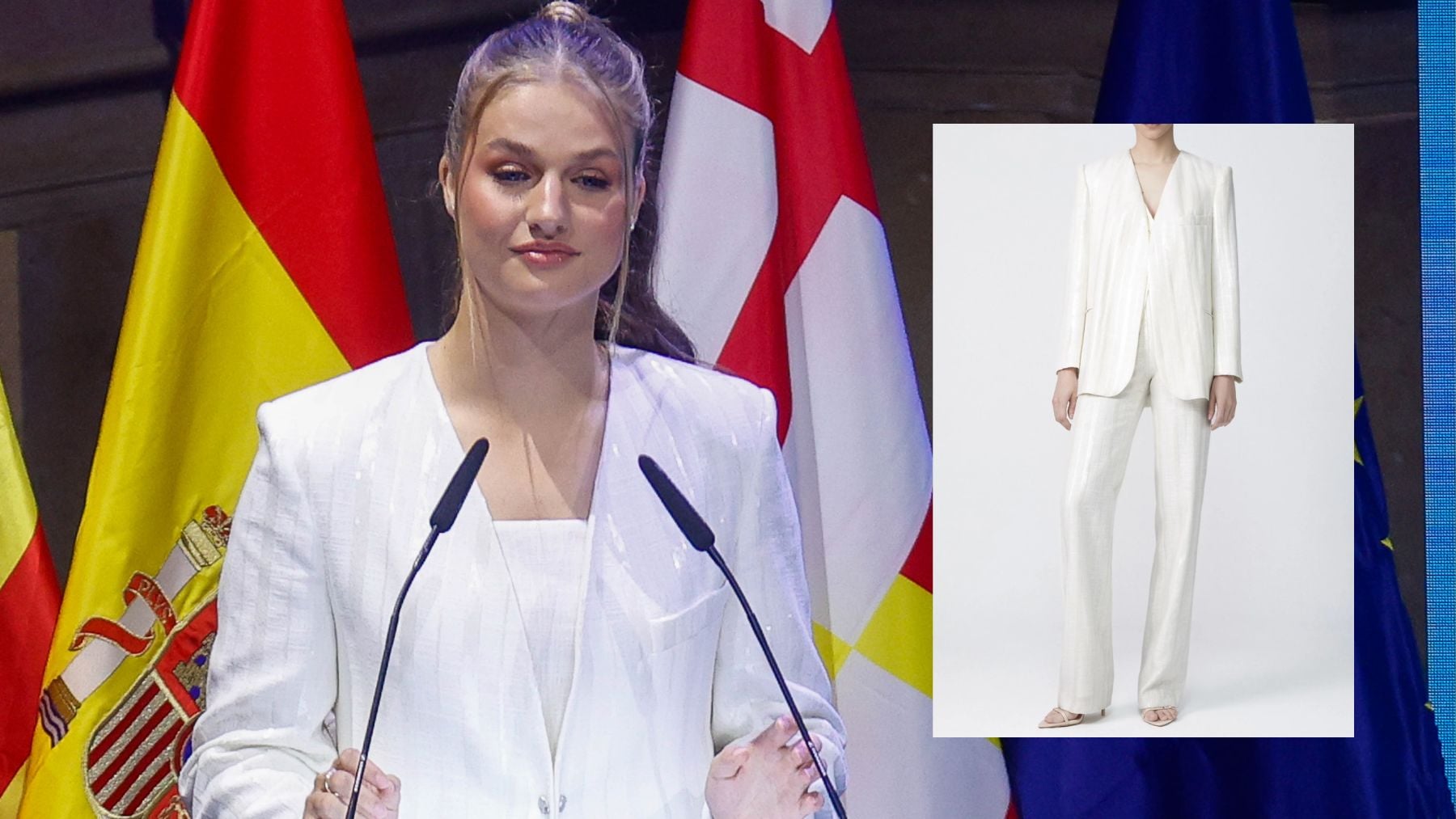 La princesa Leonor en los Premios Princesa de Girona. (Foto: EP)