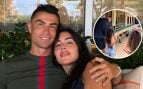 Cristiano Ronaldo y Georgina. (Fotos: Redes Sociales)