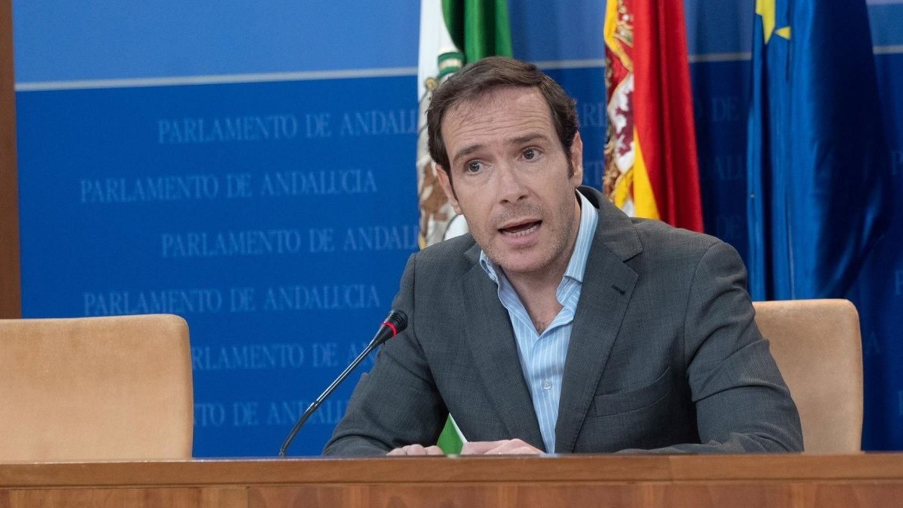 Javier Cortés se convierte en el nuevo portavoz de Vox en el Parlamento andaluz.