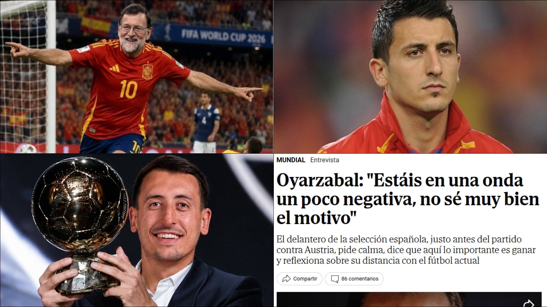 Los mejores memes de la histórica victoria de España contra Francia con Mariano Rajoy protagonista