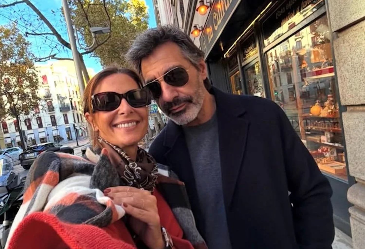 Nuria Roca y Juan del Val posando. (Foto: Instagram)