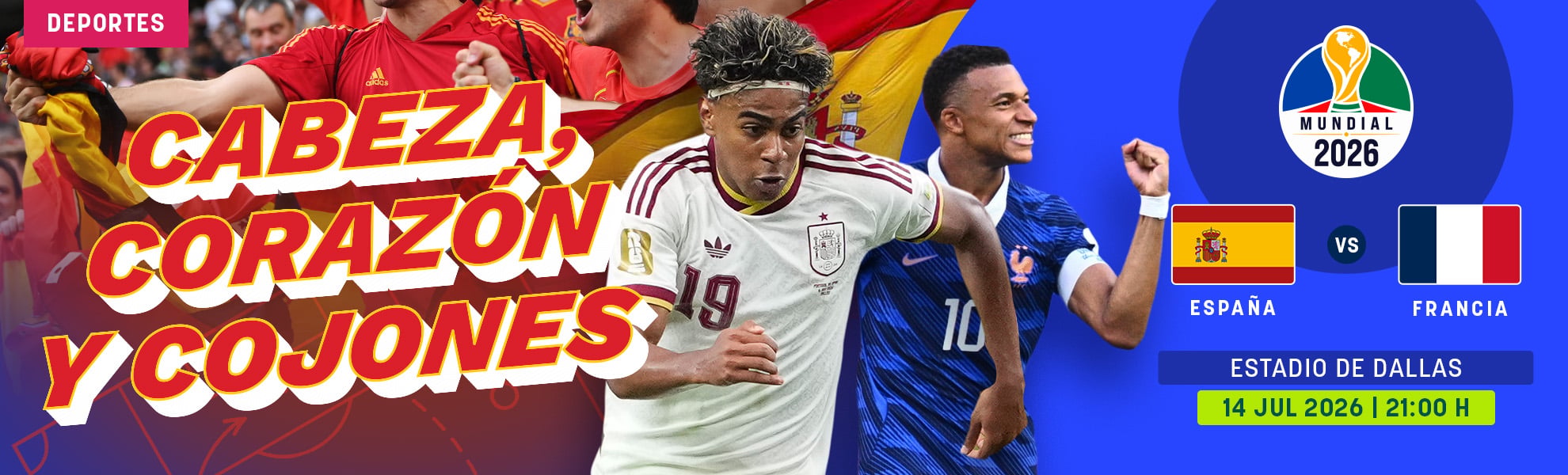 España - Francia: cabeza, corazón y cojones