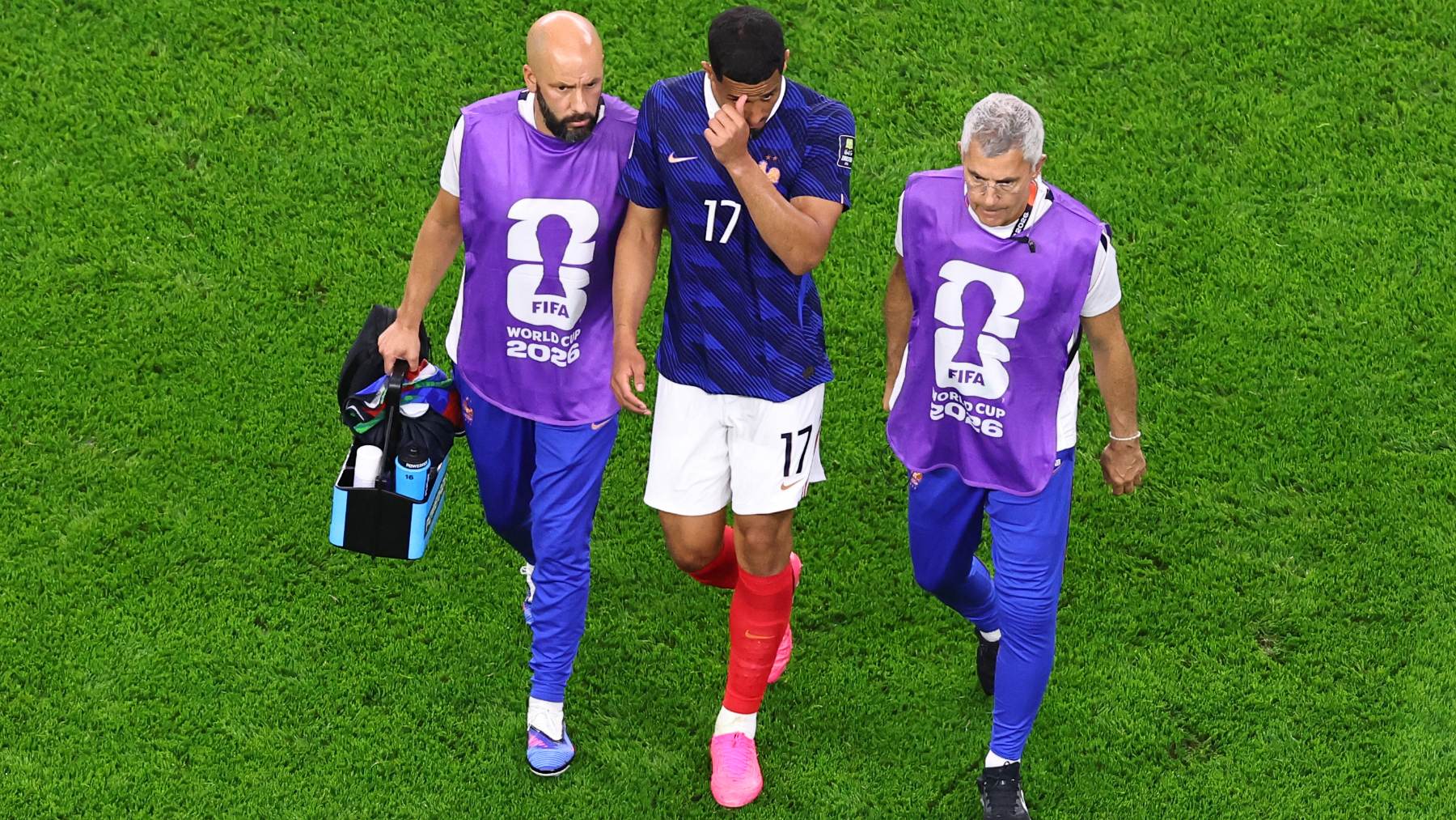 Nuno Mendes, Courtois y ahora Saliba: la buena suerte de España con las lesiones en el Mundial