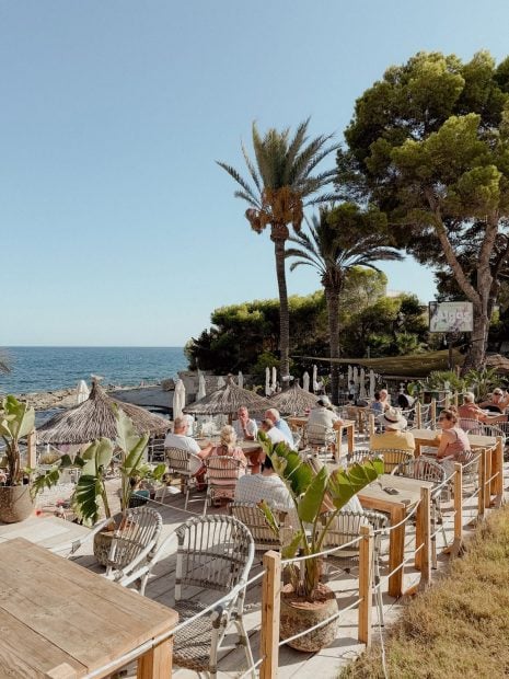 Algas L’Andragó, Moraira, chiringuito