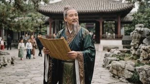 Confucio, filósofo chino. Imagen generada con IA.