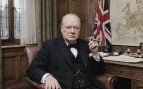 Winston Churchill ex primer ministro inglés. Imagen generada con IA.