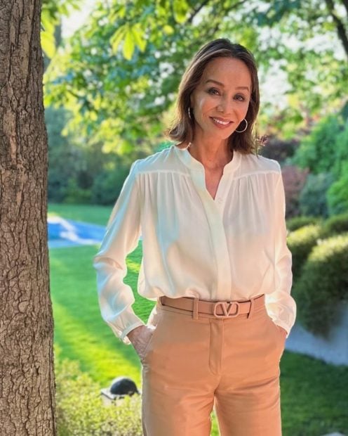 Isabel Preysler, entrenamiento, deporte