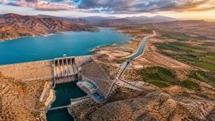 Embalse, marruecos, ciencia, naturaleza
