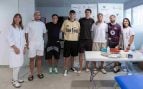 Los jugadores del Málaga CF se someten a una analítica completa con Quirónsalud Málaga como cierre de los reconocimientos de pretemporada