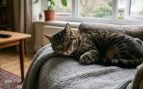 Un gato en su casa