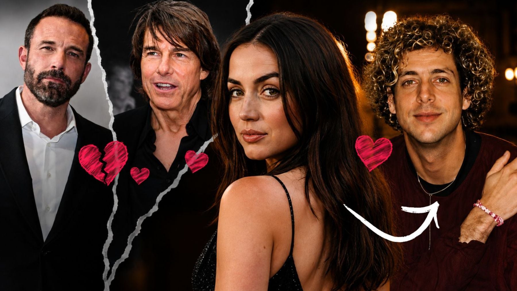 Ana de Armas y sus novios. (Foto: EP/Beto Montenegro)