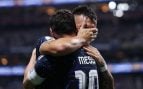 Lautaro culmina de cabeza otra remontada histórica de Argentina a pase de Messi