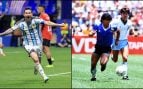 Messi, Maradona, Argentina, Inglaterra