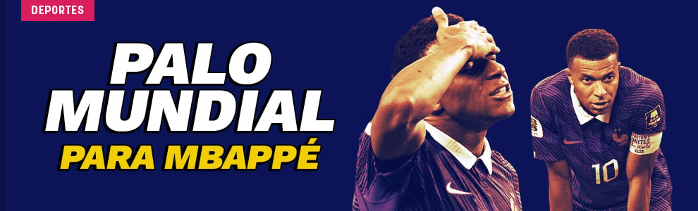 Palo Mundial para Mbappé