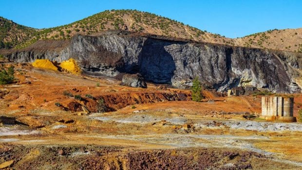 Minas de Riotinto en Huelva.