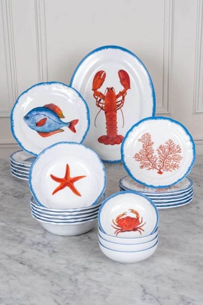vajillas decorar mesas de verano