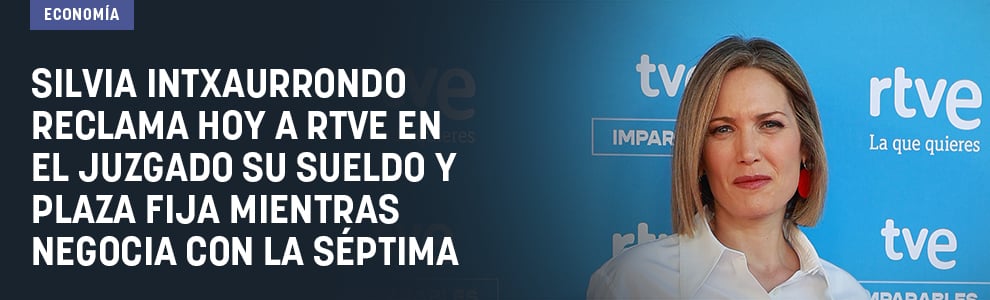 Silvia Intxaurrondo reclama hoy a RTVE en el juzgado su sueldo y plaza fija mientras negocia con La Séptima