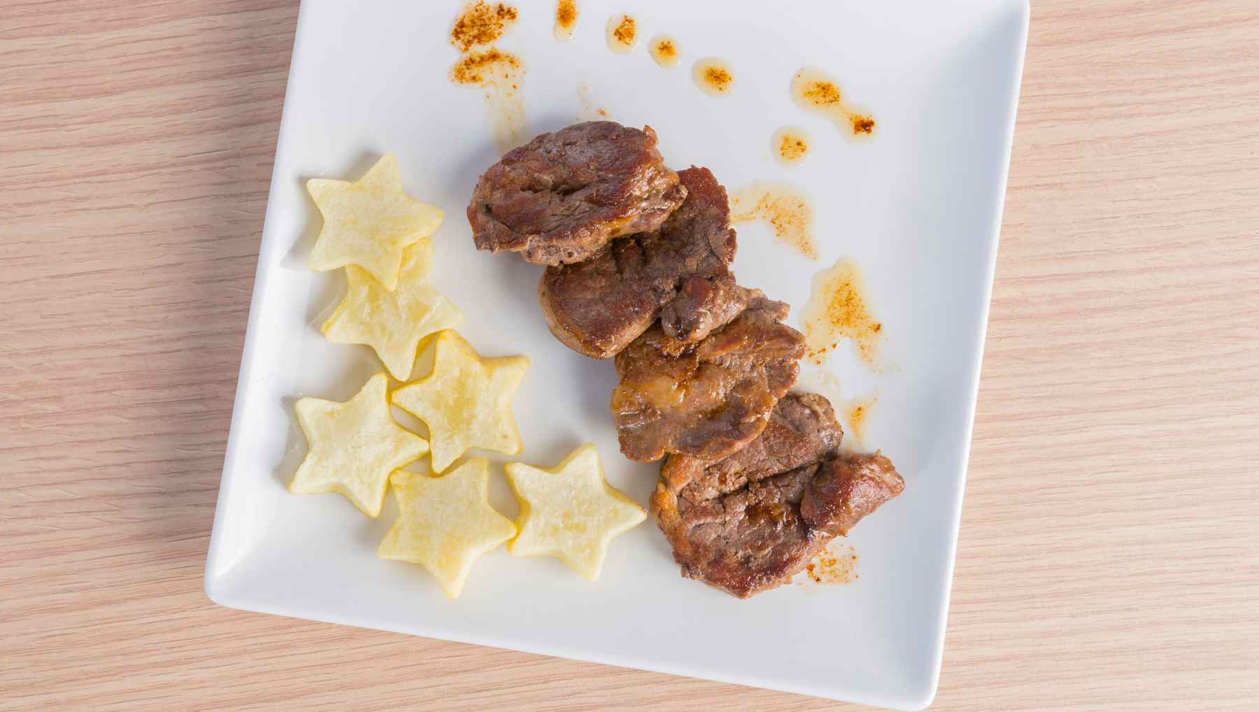 Solomillo de ternera a la cazuela.