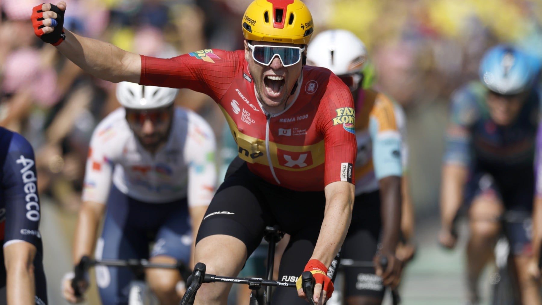 Soren Warenskjold firma una victoria vikinga en el Tour
