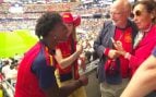 El momentazo entre Botín y Roig con el streamer Speed en el España-Francia: «¡Abrete una cuenta en mi banco!»