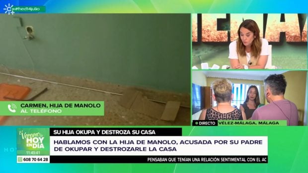 To&ntilde;i Moreno en un momento de 'El verano Hoy en d&iacute;a' (RTVA).