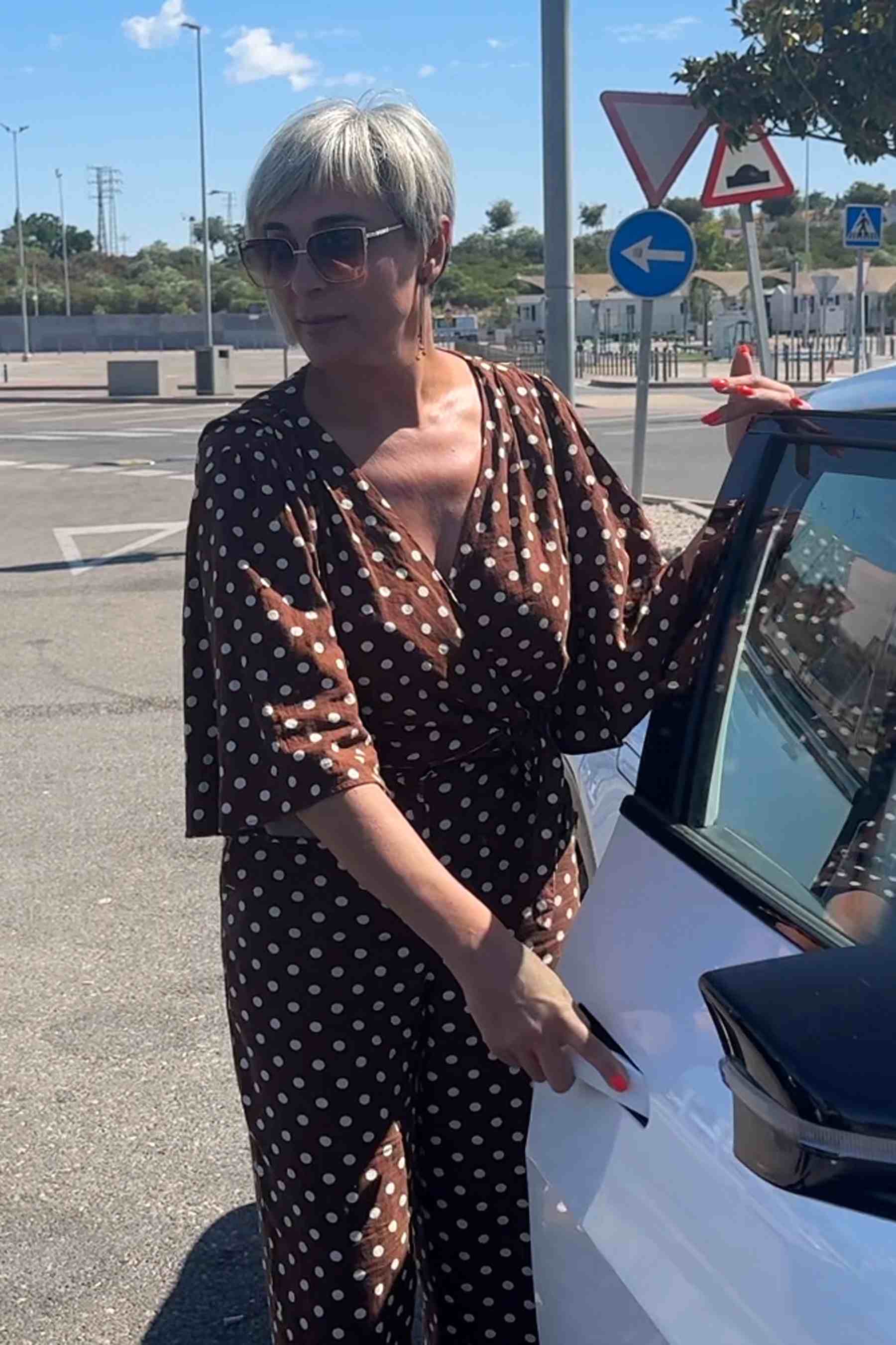 Ana María Aldón en Arcos de la Frontera. (Foto: Europa Press)