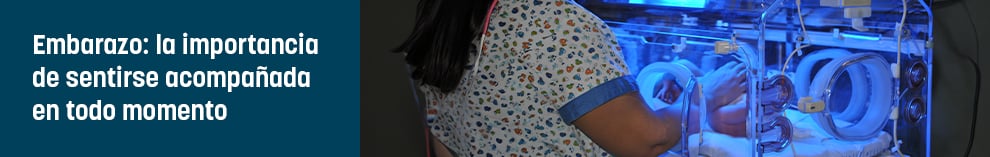 Embarazo: la importancia de sentirse acompañada en todo momento