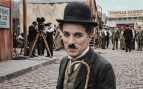 Charles Chaplin. Imagen generada con IA.