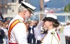 El Rey Felipe VI y la princesa Leonor en un acto oficial. (Foto: Europa Press)