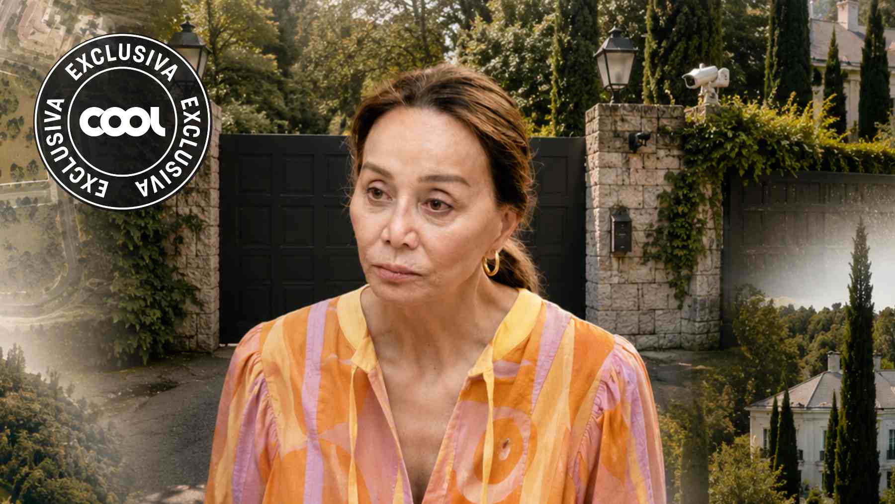 Isabel Preysler en Puerta de Hierro. (Foto: Europa Press/COOL)