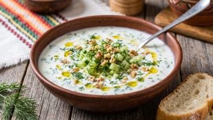 Sopa fría 'tarator'
