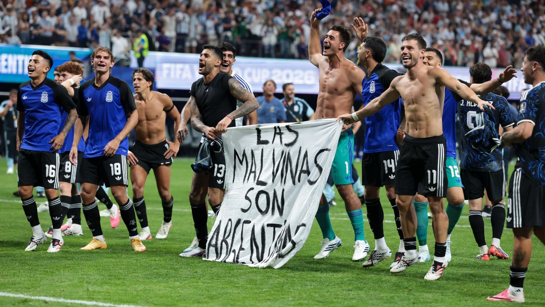 De Gibraltar a las Malvinas: ¿se atreverá FIFA a sancionar a Argentina por exhibir mensajes políticos?