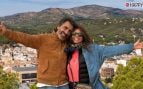 Montaje de imágenes de Juan del Val y Nuria Roca en Nàquera (Instagram/Turismo Comunidad Valenciana).