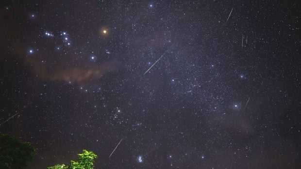 Lluvia de estrellas Delta Acu&aacute;ridas en 2026