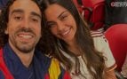 Marc Cucurella y Claudia Rodríguez. (Instagram)