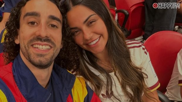 Marc Cucurella y Claudia Rodríguez. (Instagram)