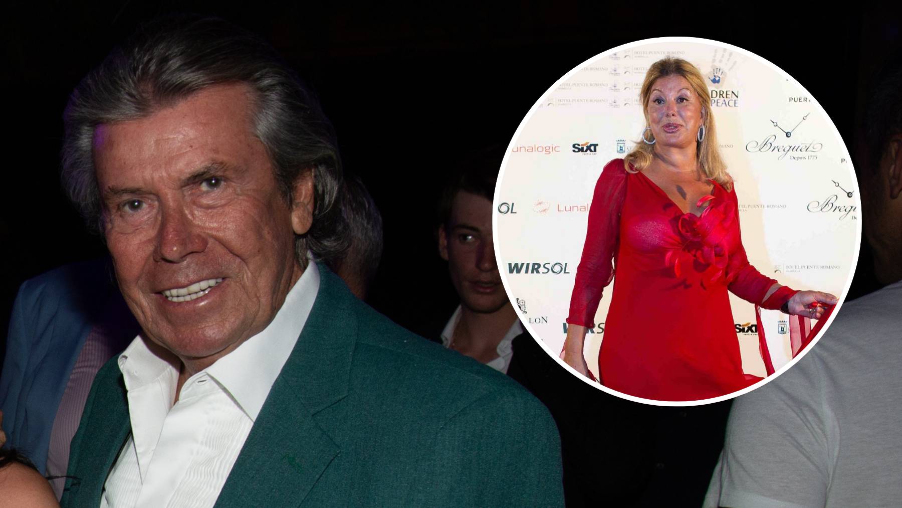 Philippe Decombe y Olivia Valère. (Foto: EP y Getty)