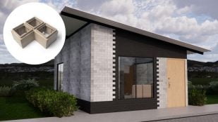 Plock es un bloque estructural fabricado con plástico 100 % reciclado, que forma un sistema de construcción ágil, liviano y resistente. (Foto: Green Solutions)