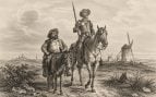 Refrán Don Quijote, refranes español de Don Quijote, refrán El Quijote, No hay bien ni mal que cien años dure en El Quijote.